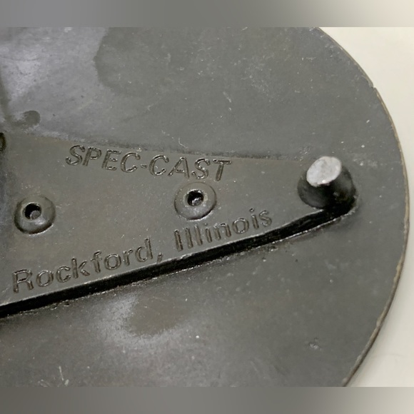 1970s Vintage Solid Bronze GERBER BABY Spec Cast Belt Buckle - Picture 14 of 16